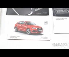 LIBRETTO USO E MANUTENZIONE AUDI Q3 Serie (8UG) CU - 8