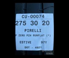 2 PNEUMATICI 275/30 R20 PIRELLI RUNFLAT ESTIVE 70%