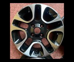 4 CERCHI IN LEGA ORIG RAGGIO 14 FIAT PANDA KM0 - 8