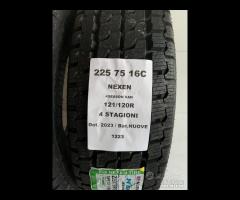 2 GOMME 225 75 16C NEXEN A1223