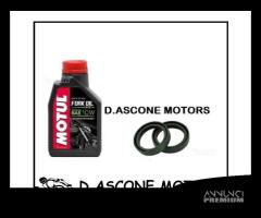 TMAX 2001 2003 COPPIA PARAOLI FORCELLA E OLIO 10W