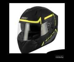 casco integrale S441 VENGE PINLOCK Nero Giallo