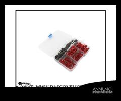 KIT VITI ALLUMINIO UNIVERSALI ROSSO