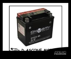 BATTERIA OKYAMI OTX12-BS CON ACIDO