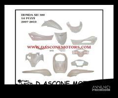 Kit carene Honda Sh 300 i 2007 2011 Bianco perlato