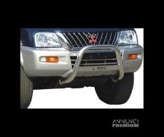 Mitsubishi L200 2002>2006 Bull bar inox