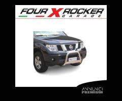 BULL BAR IN ACCIAIO CROMATO 4X4 NISSAN NAVARA D40 - 1