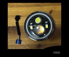 Parabola faro LED per moto custom