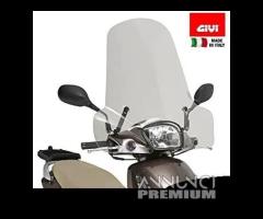 PARABREZZA GIVI 107A + KIT PIAGGIO LIBERTY 150 200