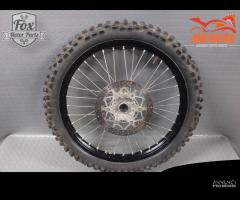 RUOTA ANTERIORE YAMAHA YZ YZF 21 nera con crepa