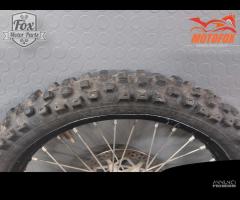 RUOTA ANTERIORE YAMAHA YZ YZF 21 nera con crepa