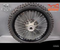 RUOTA ANTERIORE YAMAHA YZ YZF 21 nera con crepa - 6