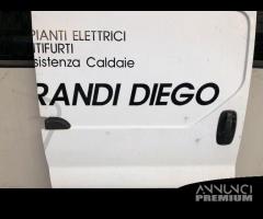 Porta laterale destra Renault Trafic 2005 bianca