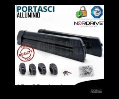 PORTASCI per Auto NORDRIVE NERO 4 Sci 2 Snowboard