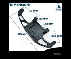 PALETTE Cambio al Volante per VOLKSWAGEN Paddle - 12