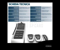 COPRIPEDALI Sportivi Per Audi A5 11-16 Pedaliera