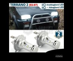 Kit Luci LED H4 Per Fari NISSAN TERRANO 2 93-97