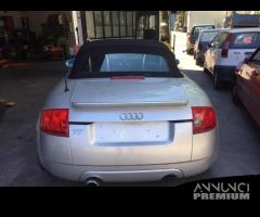 Ricambi Audi TT 2003 1800cc benzina AJQ grigia