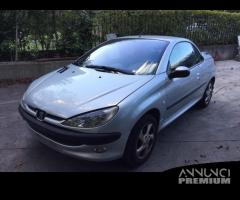 Ricambi Peugeot 206 CC 2002 1600cc benzina NFU - 6