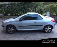 Ricambi Peugeot 206 CC 2002 1600cc benzina NFU - 7