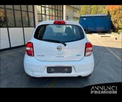 Ricambi Nissan Micra 2011 5 porte 1200cc benzina