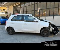 Ricambi Nissan Micra 2011 5 porte 1200cc benzina