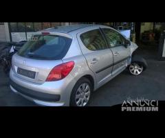 Ricambi Peugeot 207 07 5 porte grigio e blu chiaro