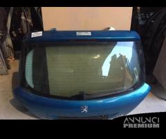 Ricambi Peugeot 207 07 5 porte grigio e blu chiaro - 7