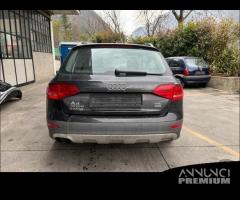 Ricambi Audi A4 allroad 2011 SW grigia 2000cc TDI