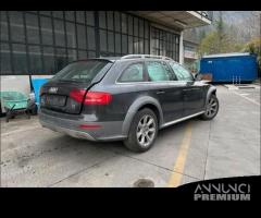 Ricambi Audi A4 allroad 2011 SW grigia 2000cc TDI