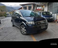 Ricambi Audi A2 2003 nera e grigio chiaro