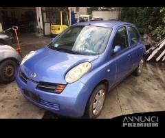 Ricambi Nissan Micra 2004 5P e 3P colori vari - 10