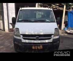 Ricambi Opel Movano 2006 2500cc TD G9UA7