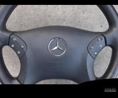 Volante in pelle con comandi Mercedes C220 2003