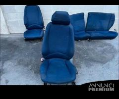 Sedili blu scuro Fiat Punto 2001 5 porte