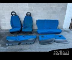 Sedili blu chiaro Fiat Punto 2000 5 porte