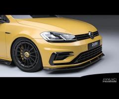 Labbro anteriore EVO-1 per VW Golf 7 R (Facelift)