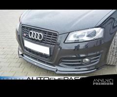 Splitter Spoiler V1 anteriore Audi A3 S line e S3