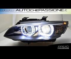 Coppia fanali anteriori angel eyes BMW E92 E93