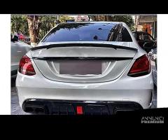 Diffusore posteriore Mercedes Classe C W205 S205