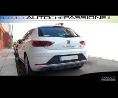 Diffusore Posteriore Seat Leon FR Mk3 Facelift