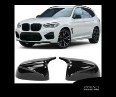 Calotte specchietti nere BMW X3 G01 G08 X4 G02