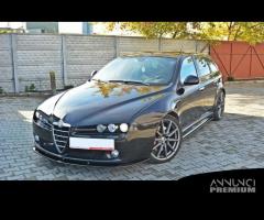 Splitter Spoiler anteriore V2 per Alfa 159 05>11