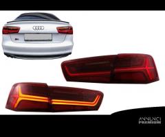 Coppia fanali posterior rossi led Audi A6 C7 11>15