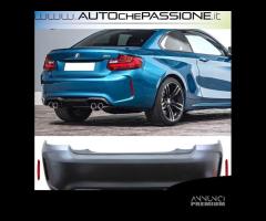 Paraurti posteriore tipo M2 Bmw Serie 2 F22 F23