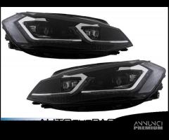 Coppia Fanali anteriori GTD look LED per GOLF 7.5