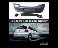 Paraurti posteriore R-line VW Polo 6R dal 2009>201