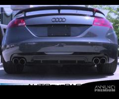 Estrattore posteriore per Audi TT 8J Coupé Cabrio