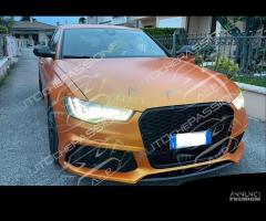 Paraurti anteriore Audi A6 tipo RS6 look 2011 2015