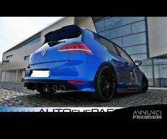 Splitter Estrattore posteriore Golf 7 R dal 2013 2